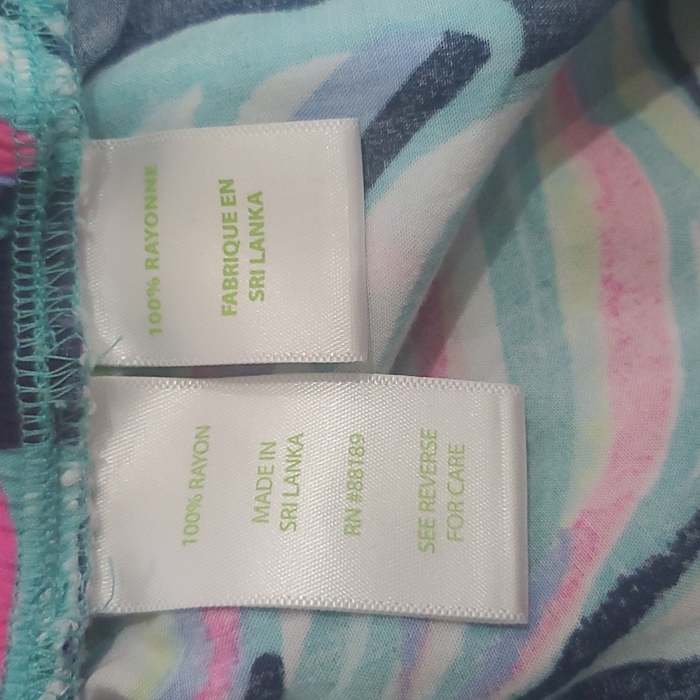 Lilly Pulitzer Katia High Tide Shorts Beach Summer Size Small - Picture 6 of 6